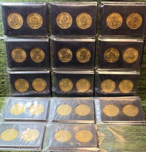 1997 Pinnacle Mint 4000 COMPLETIONS LIMITED EDITION BRASS COINS w DAN MARINO