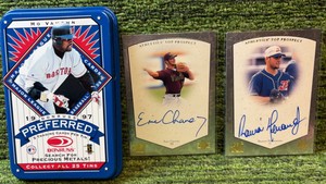 1998 Upper Deck SP Baseball Top Prospects -  Autographs #RH RAMON HERNANDEZ & ERIC CHAVEZ (RC)
