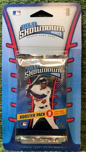 2003 MLB Showdown Booster 9 card pack hanger Brand New