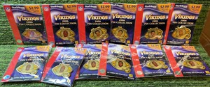 Minnesota Vikings 2006 Pin Collection Checklist Star Tribune NFL Memorabilia 12 Collectors Pin in Total