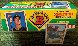 1989 Bowman Complete New Sealed Set 484 Cards Griffey Jr Rookie RC
