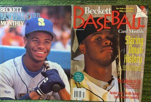 LOT OF 3 KEN GRIFFEY JR. BECKETT BASEBALL MONTHLY MAGAZINES 64, 72, 95 Mariners