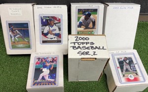 Set Lot of 7 MLB Early 2000s, 90s Baseball Stadium Club, Topps, SP, Elite...
