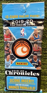 2019-20 Panini Chronicles Basketball Value Pack Brand New Factory Sealed