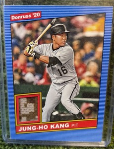 2020 Panini Donruss Jung-ho Kang Pittsburgh Pirates Retro 1986 Memorabilia