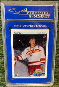 1990-91 Upper Deck Pavel Bure Young Guns Rookie Card  8