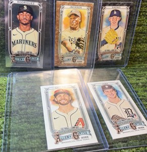 2025 Allen & Ginter Mini Card Lot of (5) Inserts Total BO JACKSON, RODRIGUEZ, SASAKI & MORE 