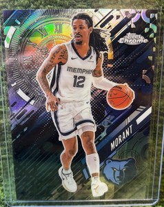 Ja Morant 2025-26 Topps Chrome Go Time #GT-14 Refractor - Grizzlies SP