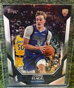 Topps 2026 Cooper Flagg Rookie NBA-6 Dallas Mavericks Basketball Card RC 