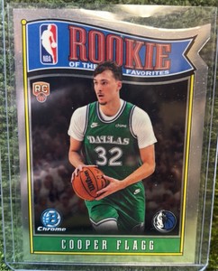 2025 Bowman Chrome Cooper Flagg Rookie of the Year Favorite #RY-1 Mavericks RC