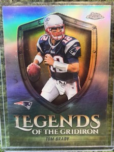 Tom Brady Legends Of The Gridiron Refractor 2025 Topps Chrome