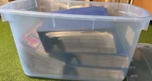 Bin Binder Lot of 80s & 90s Stars Griffey Thomas & More PICK UP ONLY