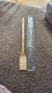 Large Bamboo Stirring LadelSpoon, Handmade, Great for Restaurants, Catering and Large Scale Events and Parties, Two Handed, For Big Batches of Soup, Stir Fry and More