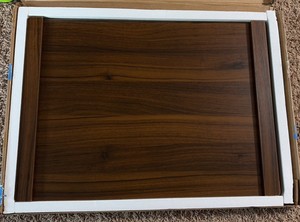 Stove Cover, 30L x 22W x 2.4 Heavyweight Stove Top Covers for Electric Stove, 29.5x21.5x0.33 RV Stove Cover or Sink Cover, Wooden Serving Tray