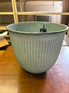 IronStone Flower and Garden Pot, 10 Steel Blue Color