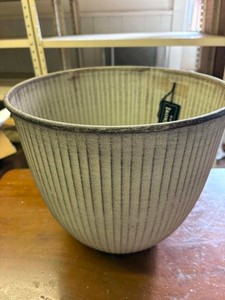 IronStone Flower and Garden Pot, 12 Latte Color