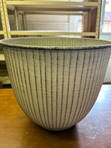 IronStone Flower and Garden Pot, 12 Latte Color