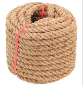 Rope (1.5 in X 100 ft) Thick Twisted Manila Ropes,Tug of War Rope,Thick Ropes Natural Heavy Duty Hemp Rope for Swing Bed, Crafts, Railing, Tug of War, Home Decorating (100FT)