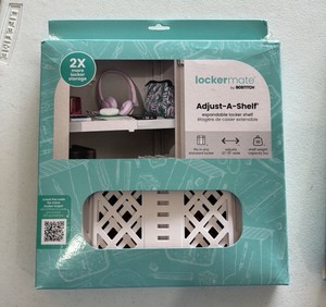 Lockermate Adjusta-Shelf Adjusts to 12-15 Fits Any Standard Locker