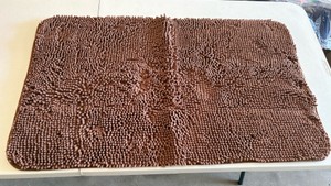 Brown Soft Bath Rug, Really Comfortable and Plush 38 x 24 Size
