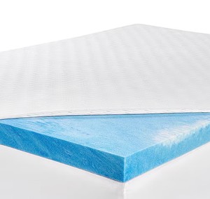 Serta� 3 In Soothing Cool Memory Foam Mattress Topper Twin Sized Bed