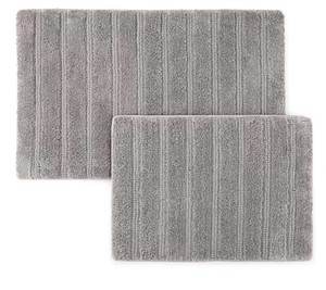 Home Expressions 2-pc. Bath Rug Set - 20x32 and 17x24 Gray Color - Retail $75