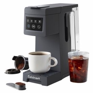 Cuisinart Single Cup Hot and Cold Brew Coffee Maker - Used one time - No reusable filter cup - works with K-Cup pods. Retail $84
