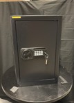 Metal Safe, Electronic Battery Powerer Keypad With Key Backup for Emergencies, Unused, Comes In Original Box and Instructions to Set Your Own Password, Comes With Shelves Inside to Store all Your Valuables