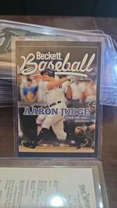 2017 Beckett National promotion Rookie card Aaron judge C. Bellinger