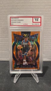 iconic 10 pristine 2024 select orange flash Anthony Edwards