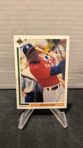 1991 upper deck short print Michael Jordan baseball card rookie