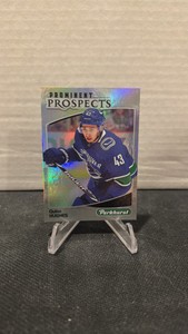 2019 Parkhurst prominent prospects, Quinn Hughes rookie card