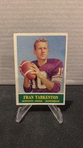 1964 Philadelphia Fran Tarkenton, Minnesota, Minnesota Vikings, Hall of Fame quarterback