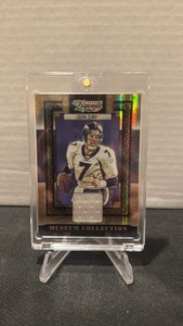 2008 Donruss legends Museum collection John Elway jersey card serial number 7100