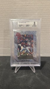 BGS 8 1991 classic four sport Brett Favre rookie card
