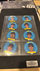 1988 master bread, Minnesota Twins 8 Disc Cards