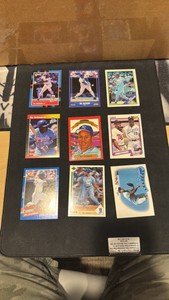 (9) Bo Jackson Cards this is a very cool lot