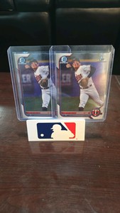 (2) 2022 Bowman Chrome Brooks Lee Rookie cards