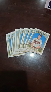 (12) 2021 Topps Heritage Trevor Larnach Rookie Cards