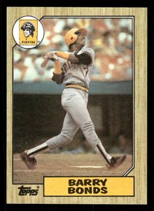 1987 Topps Barry Bonds Rookie Card #320