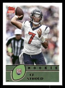 2024 Topps CJ Stroud Rookie Card #421