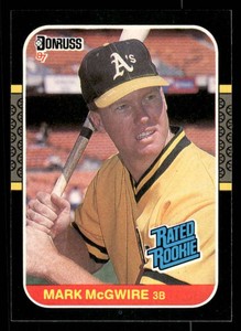 1987 Donruss Mark McGwire Rookie Card #46