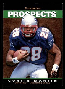 1995 SP Curtis Martin Rookie Card #18