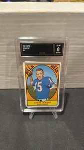 GMA 6 1967 Topps Jack Kemp, Buffalo Bills