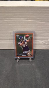 2011 Topps chrome Orange refractor Kyle Rudolph rookie card