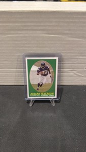 2007 Topps retro Adrian Peterson rookie card