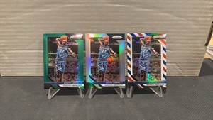 2018 Prizm Kevin Garnett three card lot start the rainbow