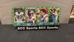1986 Topps Steve, Jordan, Anthony, Carter, Joey, Browner and Keith Millard rookie cards