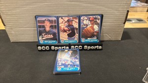 1986 fleer baseball Minnesota Twins team set with Kirby Puckett