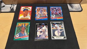(6) Ken Griffey Jr Cards 1990 through 1992